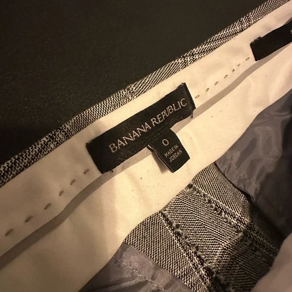 Banana Republic Plaid Sloan Pants - Picture 3 of 5